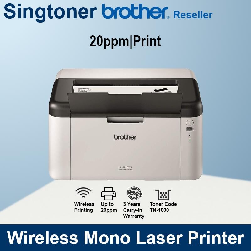 Brother HL-1210W Imprimante Laser Monochrome Wifi